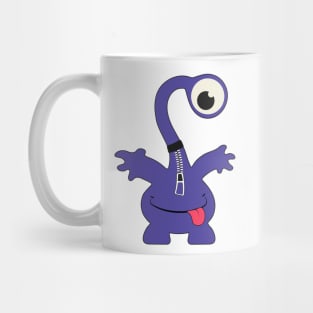 Cartoon long-necked monster Mug